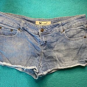 Medium Wash Jean Shorts
